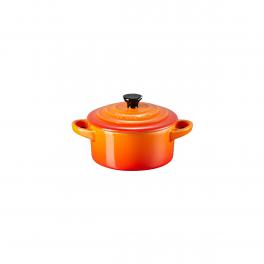 Le Creuset Mini Coccotte Rotonda 10 cm Arancio - 1