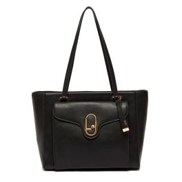 Liu Jo Shopping Bag Ecosostenibile con charm Black - 1