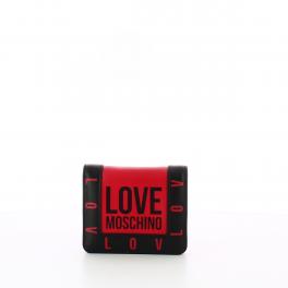 Love Moschino Portafoglio Piccolo logato Rosso - 1
