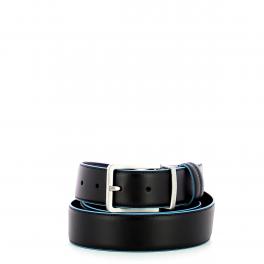 Piquadro Cintura reversibile 35 mm Blue Square - 1