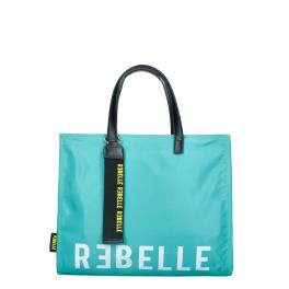 Rebelle Borsa a mano Electra M in Nylon Turquoise - 1