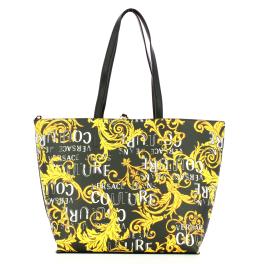Versace Jeans Couture Shopper Logo Brush Couture Black Gold - 1